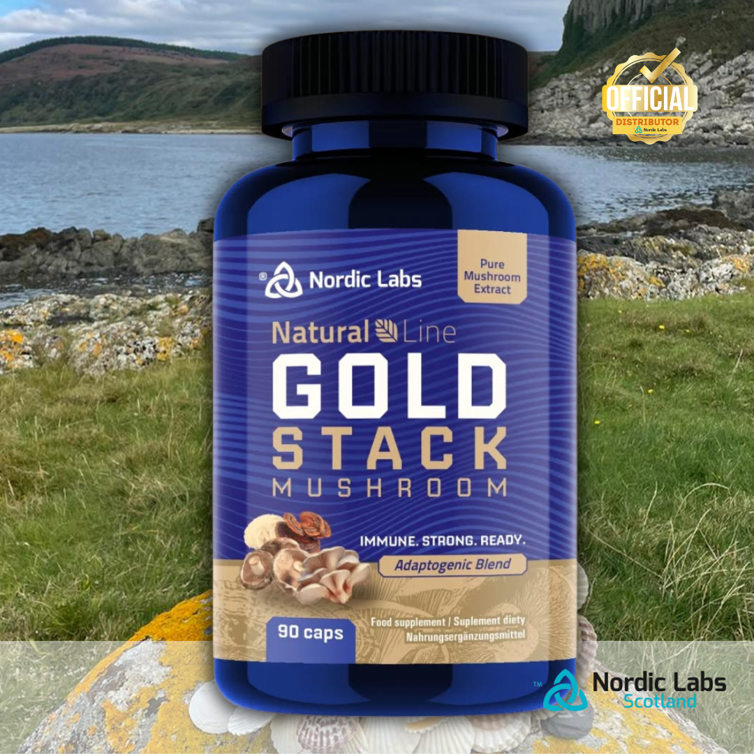 Nordic Labs GOLD STACK Mushroom 90 caps