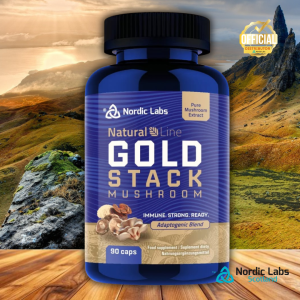 Nordic Labs GOLD STACK Mushroom 90 caps