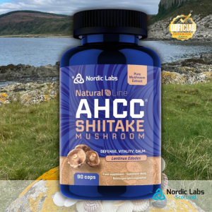 Nordic Labs AHCC SHIITAKE Mushroom 90 caps