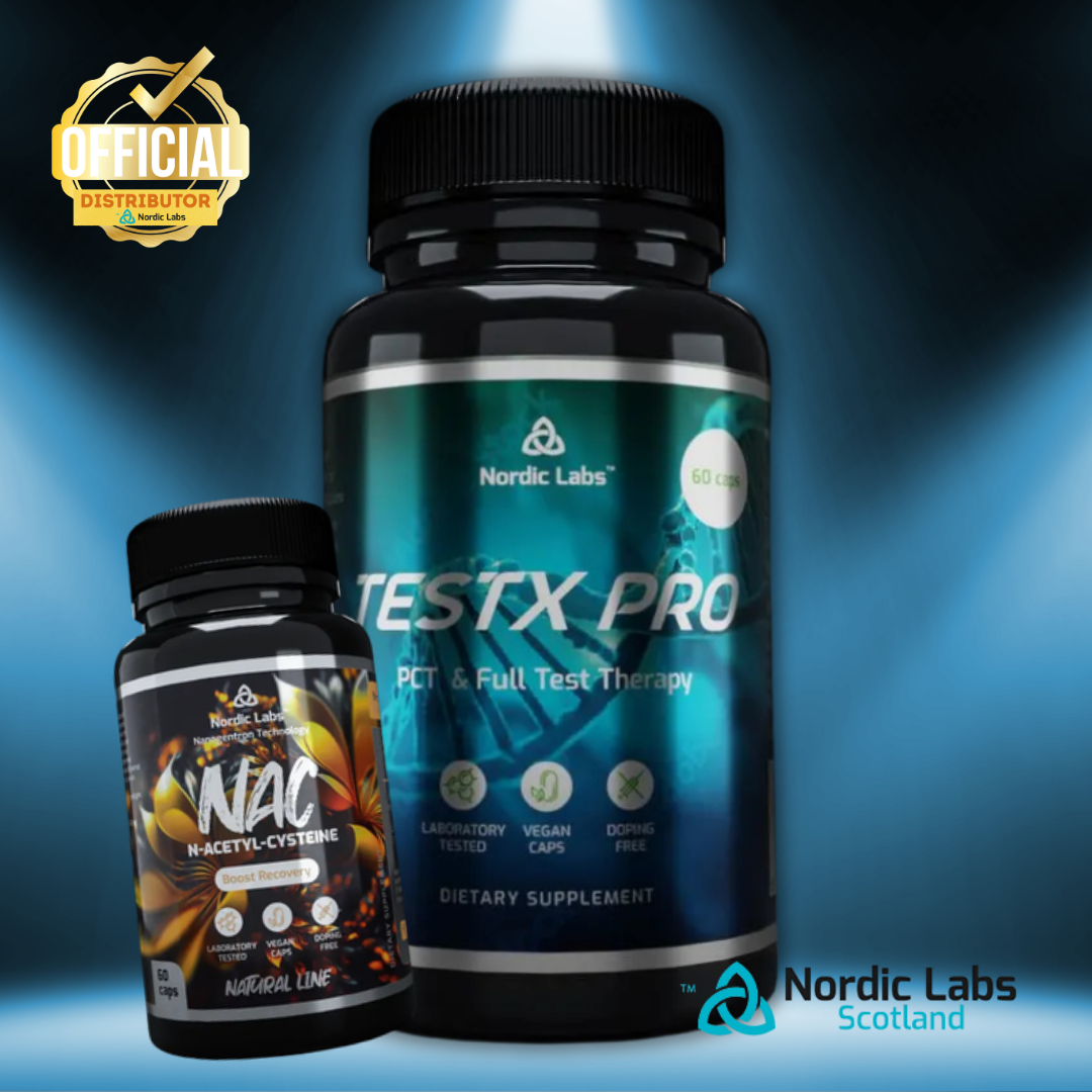 TESTX PRO 60 caps + Free NAC 60 caps *Offer until end September